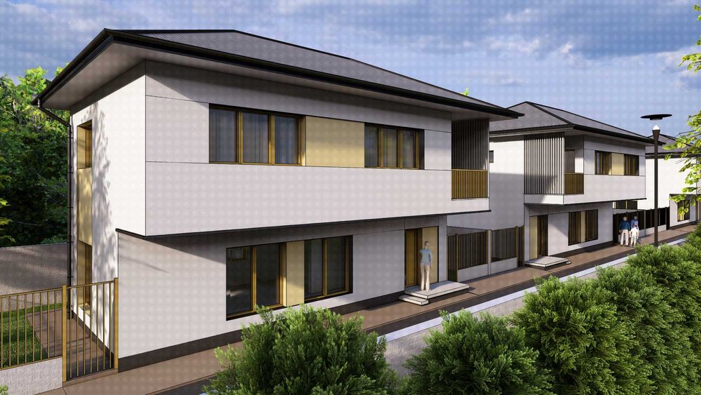 Case/vile/ansamblu rezidential Cornetu, 3 Bai, Iulie Bucataria inclusa