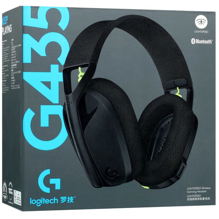\ Наушники Logitech G435 LIGHTSPEED Wireless Black