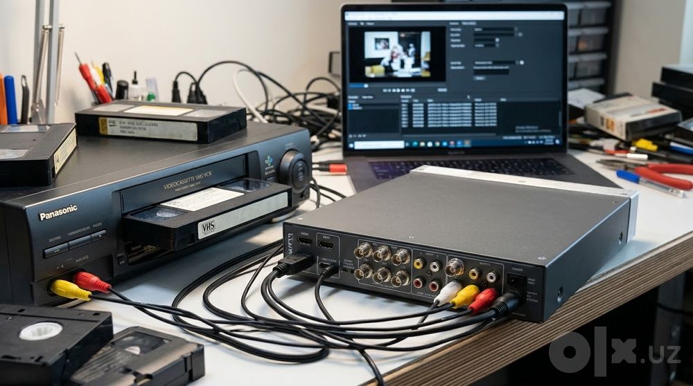 Оцифровка видеокассет VHS, MiniDV + Реставрация и Восстановление