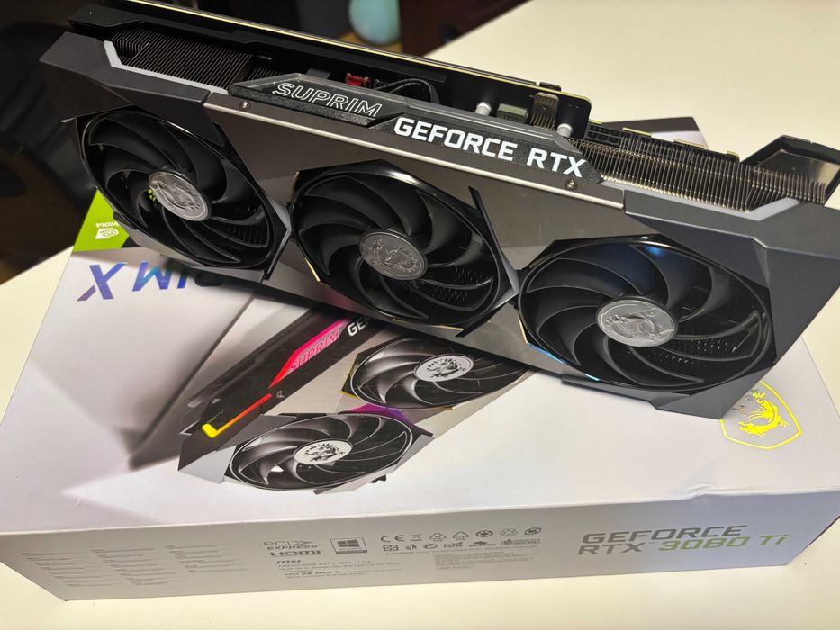 Placa video MSI RTX 3080 TI SUPRIM X 12 GB