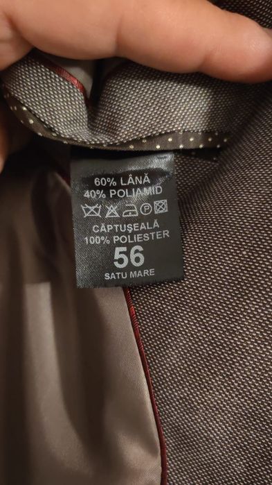 Costum bărbat mărime 56 satu mare