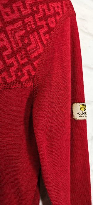 JANUS 100% Мериносова вълна дамска термо фланелка размер S