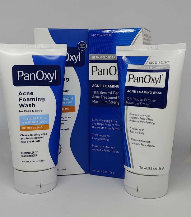 PanOxyl 10% peroxid de benzoil Acnee Gel de Curatare 156grame tub