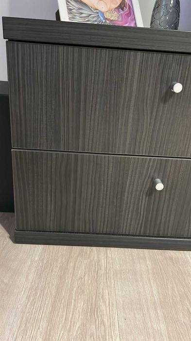 Mobila living gri antracit