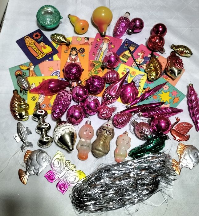 Советские ёлочные игрушки