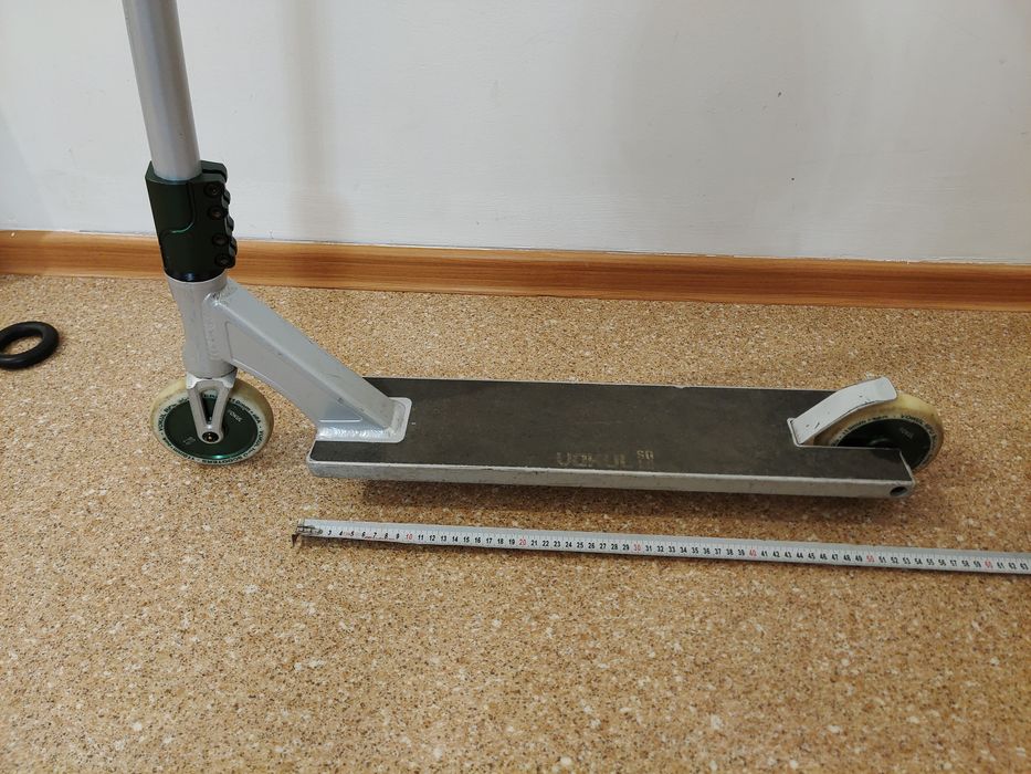 Самокат трюковой Vokul Solo серый