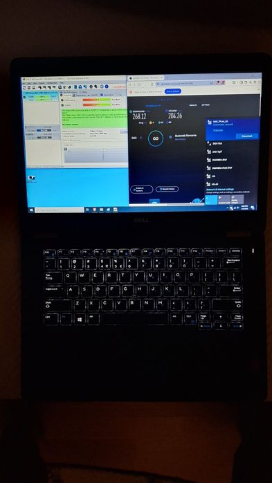 Laptop Dell E7470 16GB RAM i5-6300u 240GB SSD NFC SC taste luminate