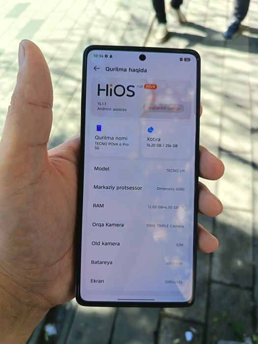 Techno Li9 madel xolati zo'r