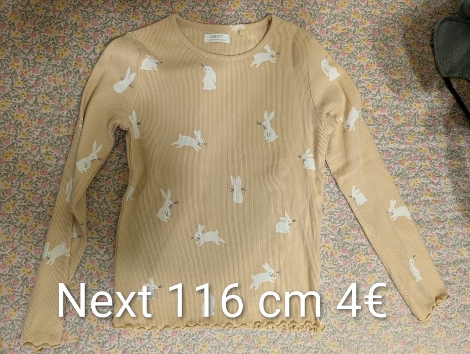 Next/Benetton блузи 110 см като нови