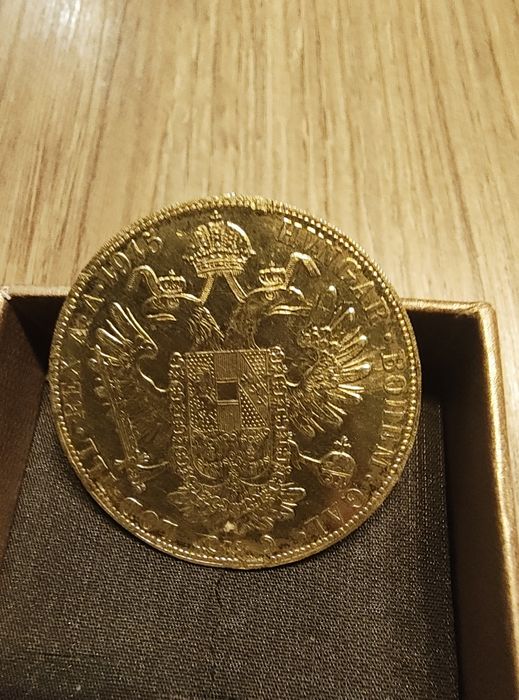 Златна монета 4 Дуката Франц Йосиф 13.96 гр. 23.6 к.