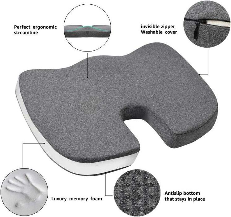 Възглавница за седалка на кола, възглавница седалка на офис стол