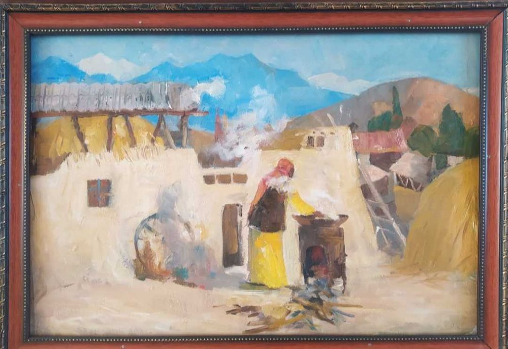 Картина
   "В момент" Размер картины  37x55