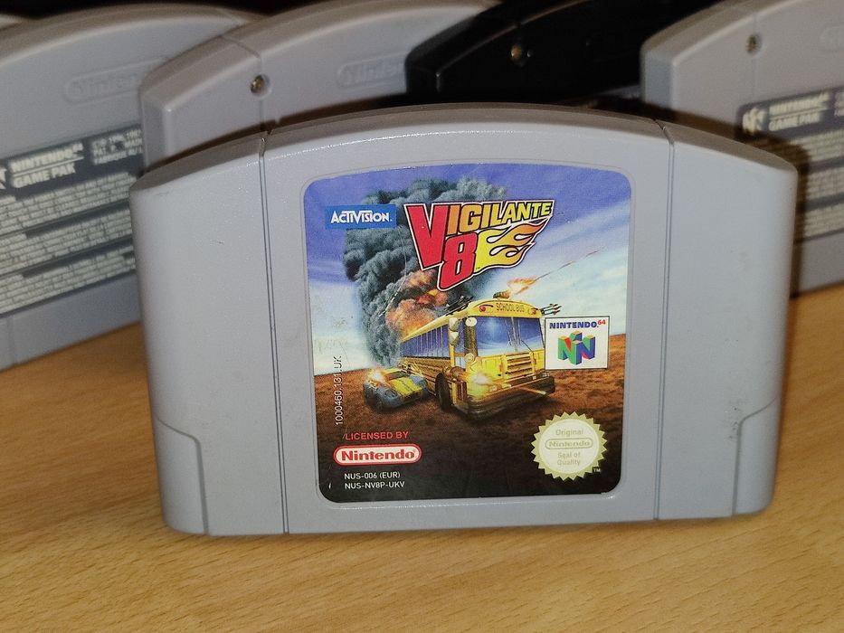 Casete Nintendo 64 N64 Turok Vigilante Rugrats JetForce GEMINI ...