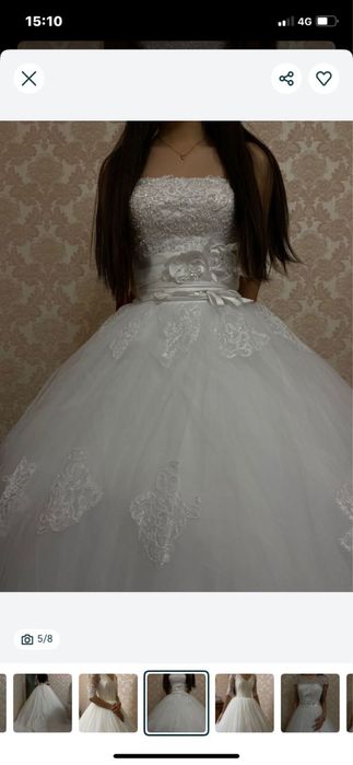 Свадебное платье новое