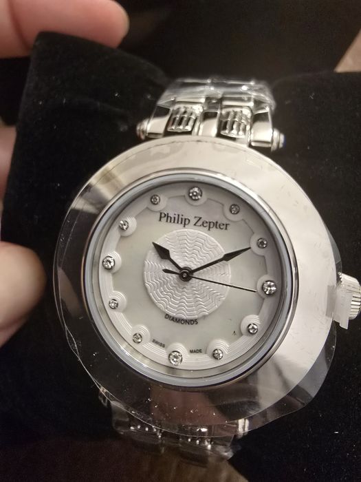 Ceas dama Philip Zepter cu Diamante Nou