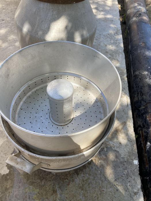 Старый алюминывый казан