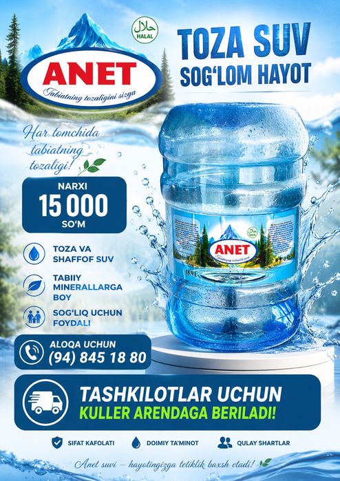 Toza ichimlik suvi