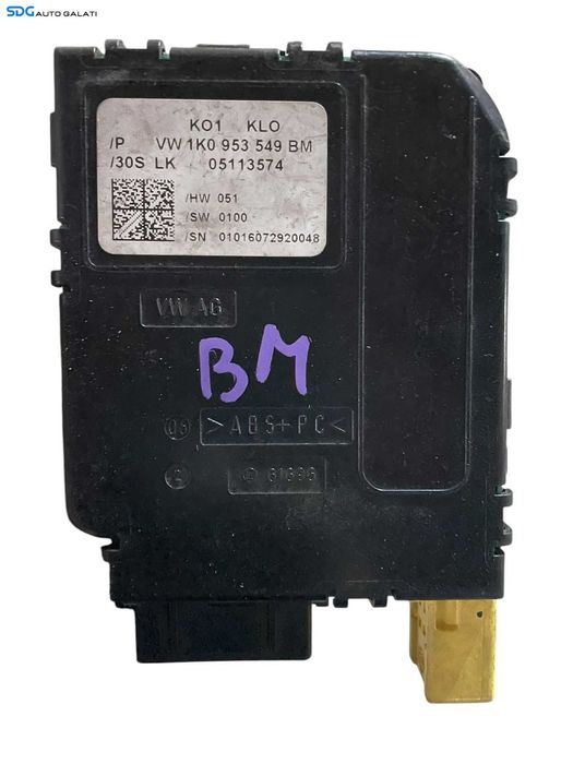 Calculator Modul Coloana Volan Volkswagen Golf 5 2004 - 2008 Cod 1K0953549BM [LR0120]