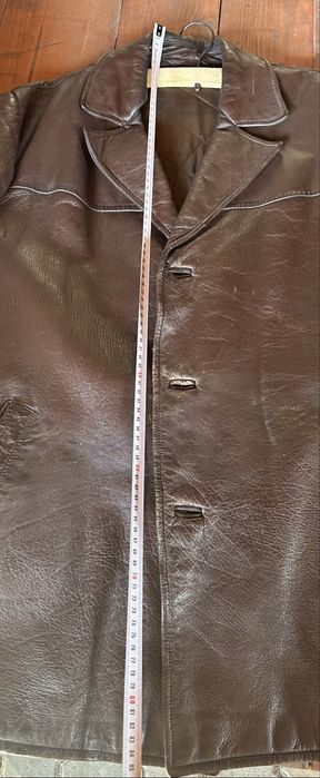 Geaca de piele marime mare