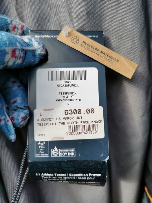 Geacă hardshell nouă The North Face L5 Futurelight, munte