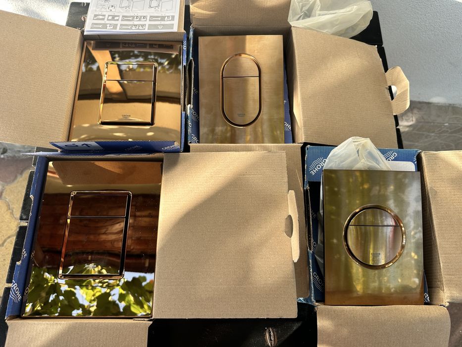 Clapeta cu dubla actionare Grohe culoare Bronze