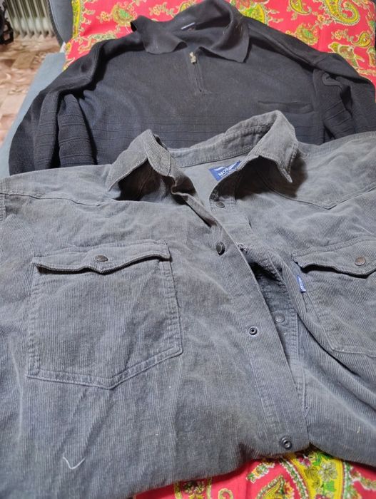 Рубашка мужская 58 размер б/у