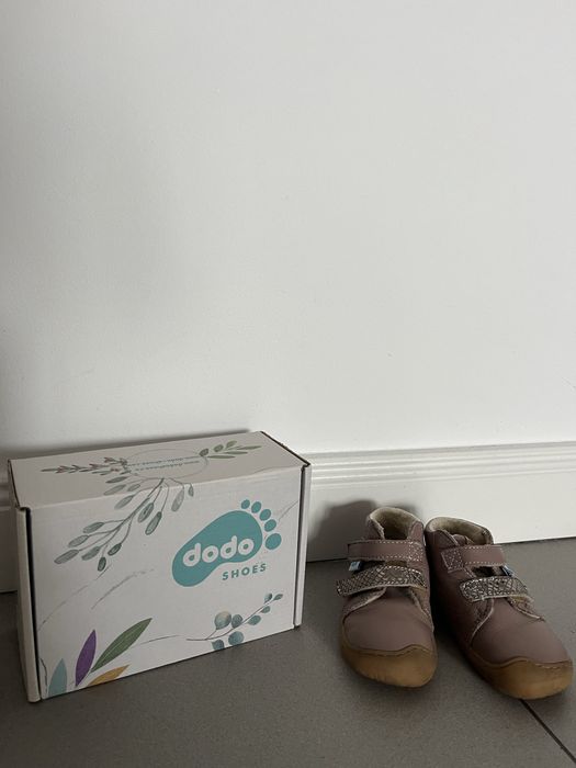 Ghetute Dodo Shoes marime 20 potirvite 21 lana si piele