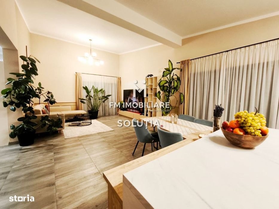 Casă 3 dormitoare, modernă - complet utilată - Săsar!