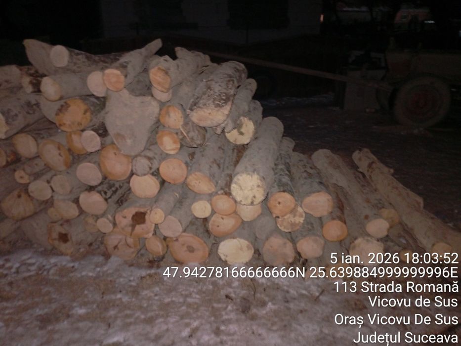 5metri lemn fag  dus la domiciliu