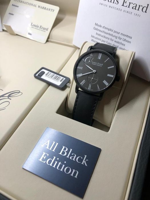 Louis Erard. All Black edition. Подарочный комплект. .