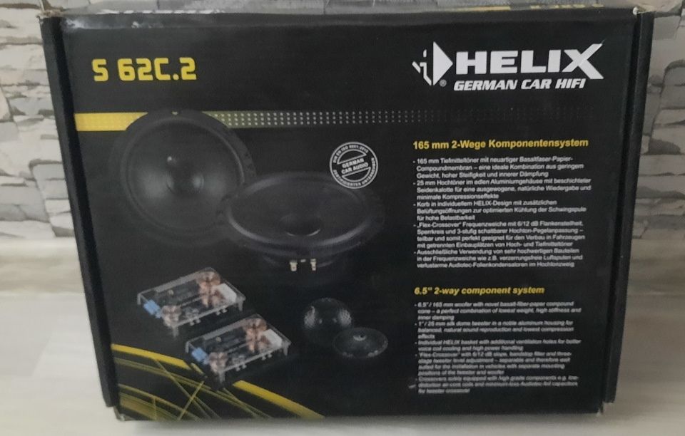 Динамики Hellix мид басс