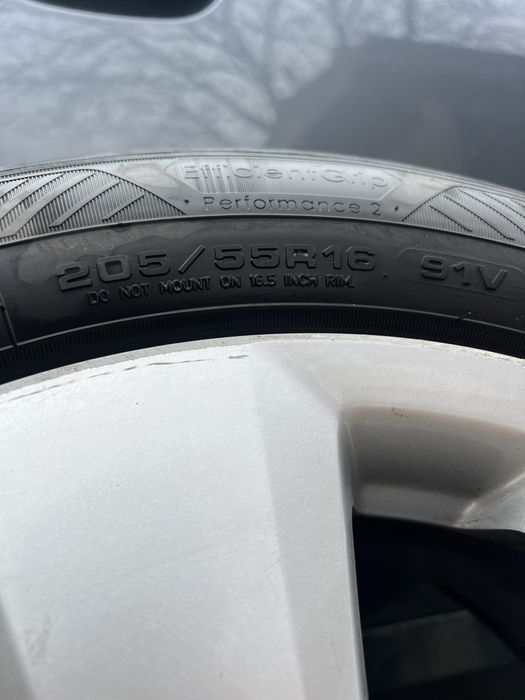 Set Complet: Jante Originale Audi 16" + Anvelope Goodyear