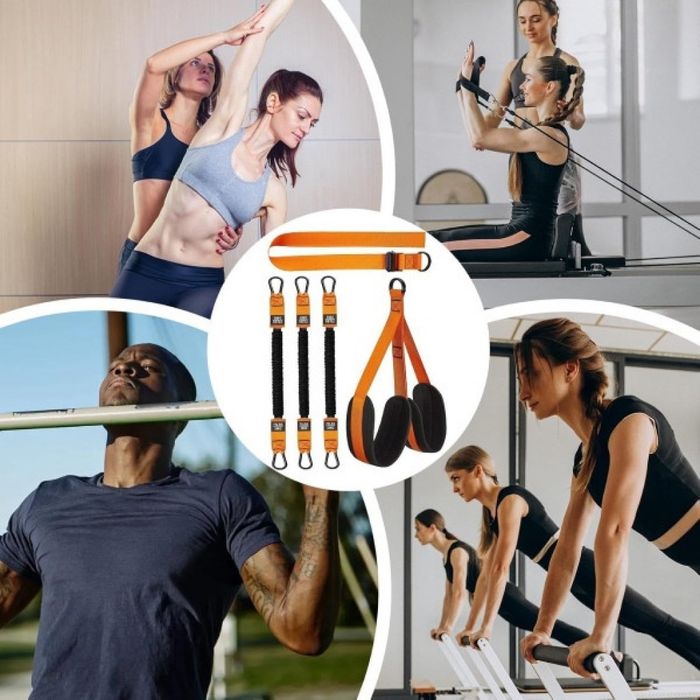 Професионален ластик за набиране с регулируема дължина и двойна опора