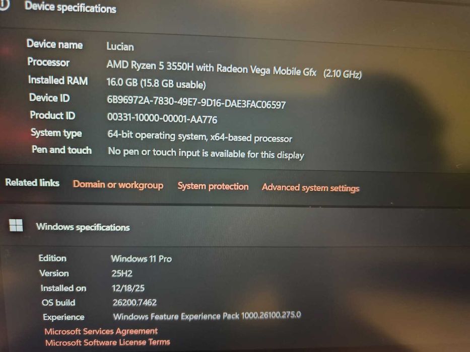 Laptop Gaming ASUS TUF Gaming FX505DT-BQ05