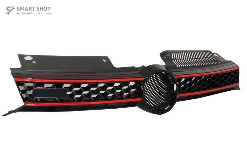 Grila Centrala si Faruri LED Semnalizare Secventiala LHD VW Golf 6 VI