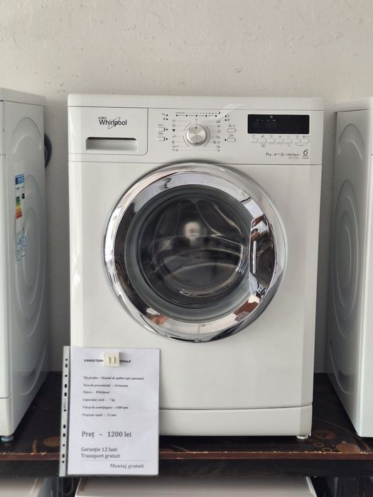 TRANSPORT GRATUIT.  Whirlpool 7 kg.