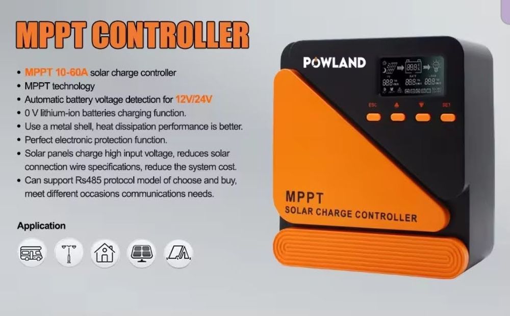Vând  controler MPPT solar și invertor 12V-220v