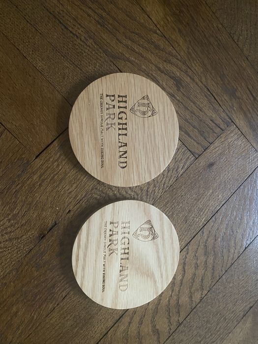 Highland Park Wood поставки за чаши 2 бр.