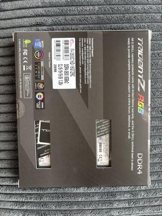 G.Skill TridentZ RGB memorie RAM DDR4 16GB  (2x8GB)