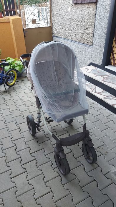 Продавам бебешка количка Lorelli Rimini 2в1 – Бежова (втора употреба)