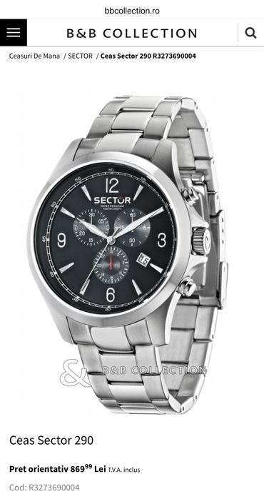 Ceas original Sector