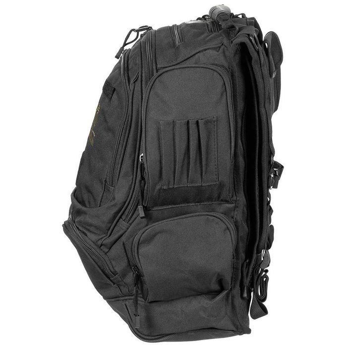 Rucsac Tactic Militar MFH US National Guard 40L – Ghiozdan Rezistent Armata Pescuit Vanatoare Barbat Camping, Outdoor & Airsoft (Negru sau Verde Oliv)