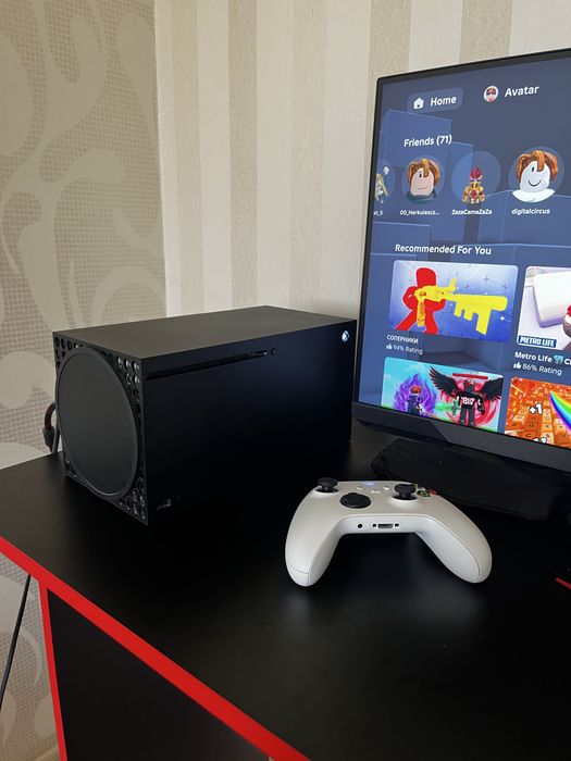 Xbox series X 1Tb черный