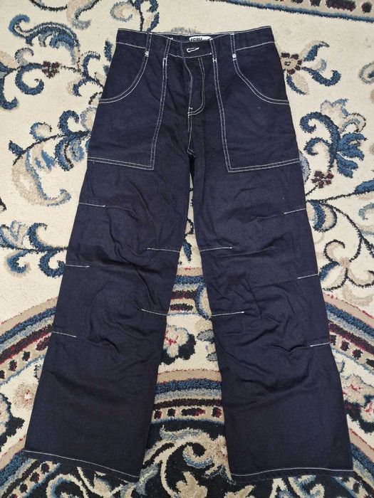 Джинсовые брюки  женские