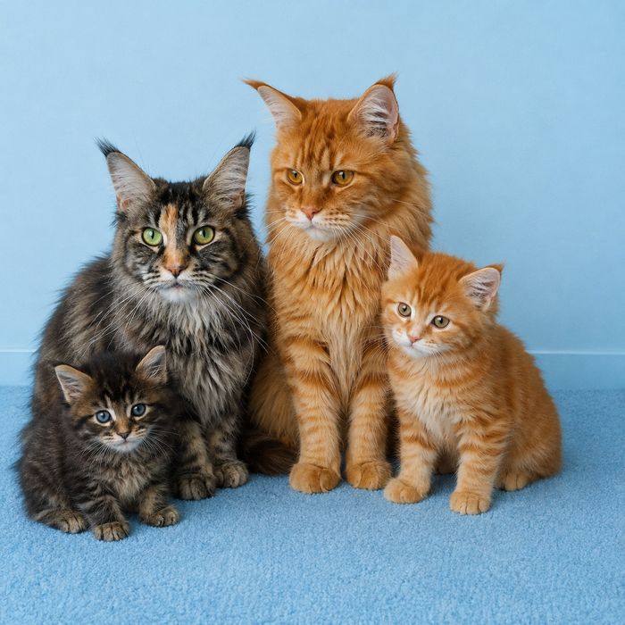 Мейн кун лесная кошка