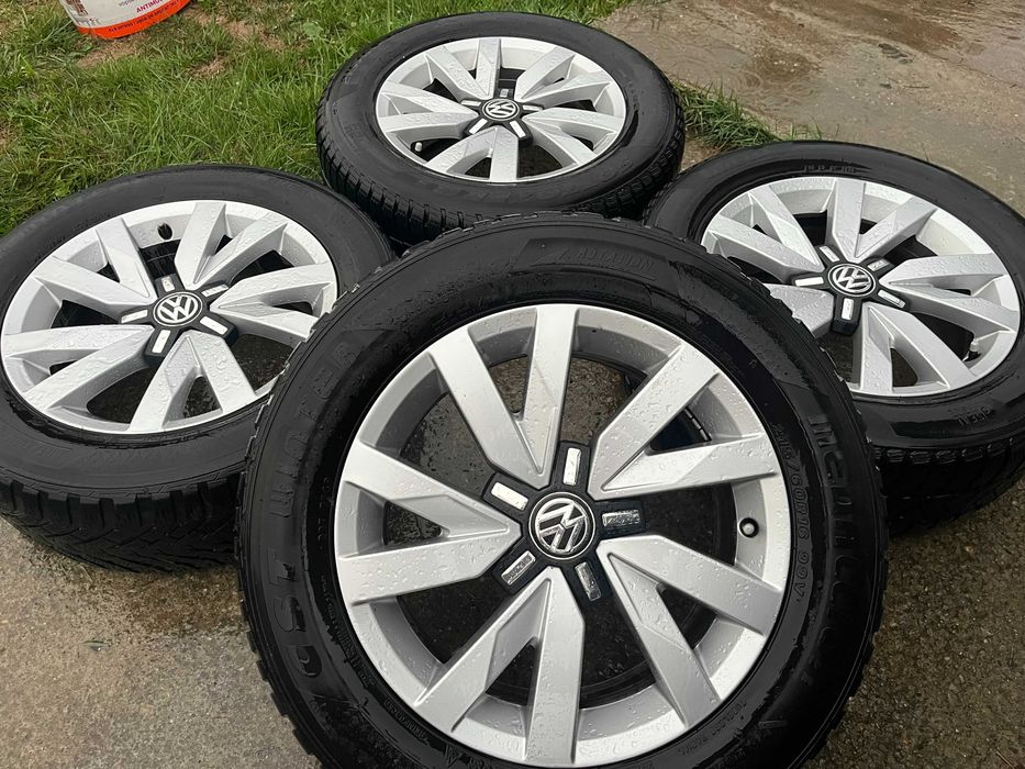 Jante 16 VW Passat B8 JETTA GOLF TOURAN cu anvelope M+S 215/60/16