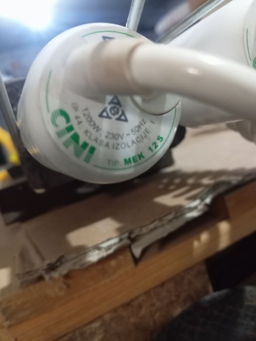 Електрически котел за парно 2 х 1200w