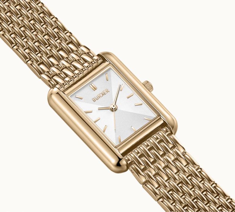 Часы burker Olivia Gold White