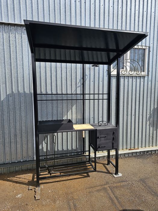 Продам мангал с печью под казан