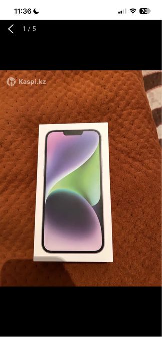 IPhone 14+ 256 gb с гарантией, новый